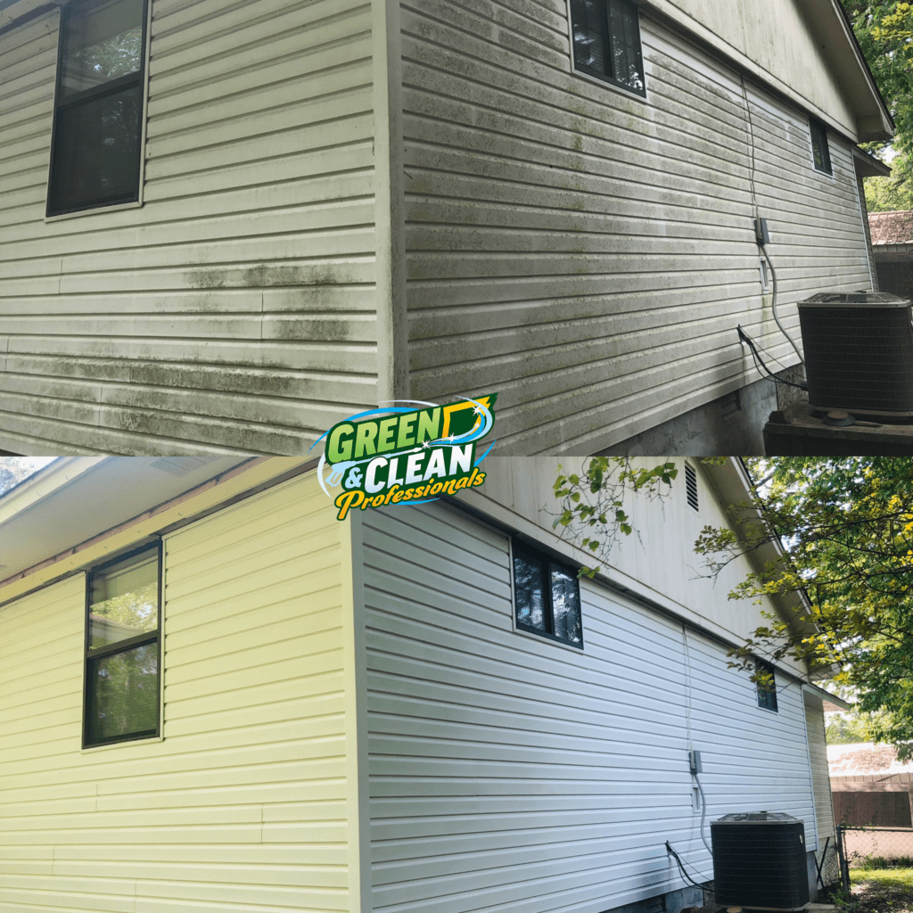 Pressure Washing House Effects