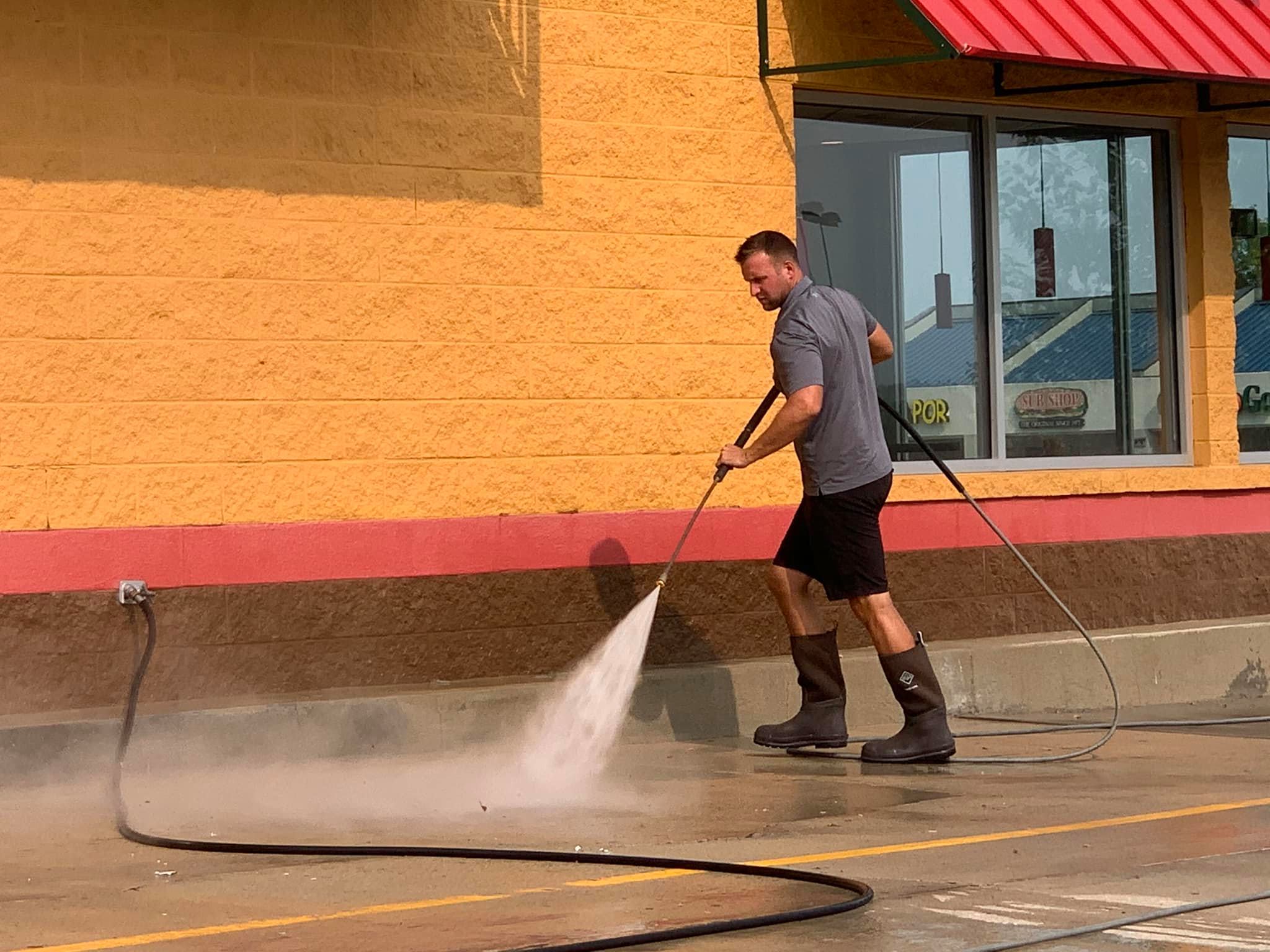 Pressure Washing Commercial Properties
